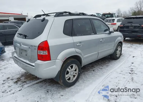 2007 Hyundai Tucson Limited/Se z USA, uszkodzony, nr VIN KM8JN72D47U482369